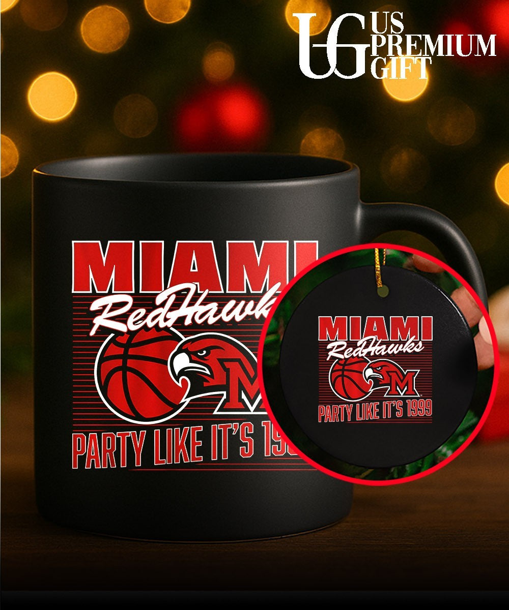 Party Like It’s 1999 Miami RedHawks Basketball logo shirt