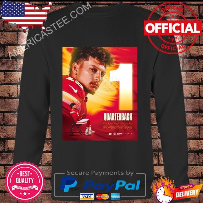 Patrick mahomes ii qb1 strikes again. congratulations shirt