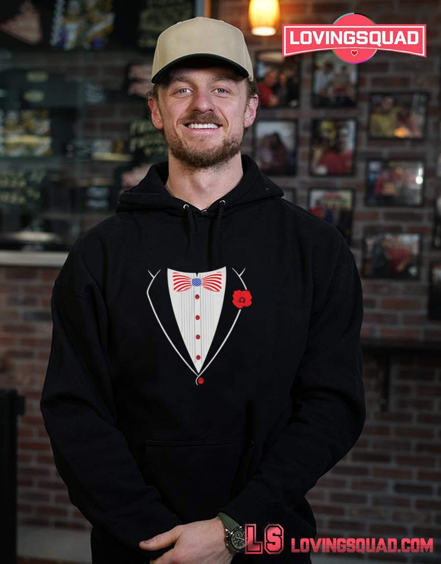 Patriotic Tuxedo shirt