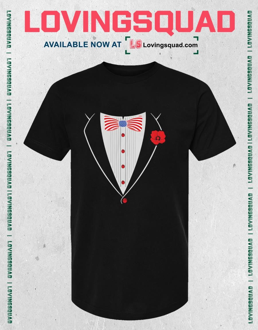 Patriotic Tuxedo shirt