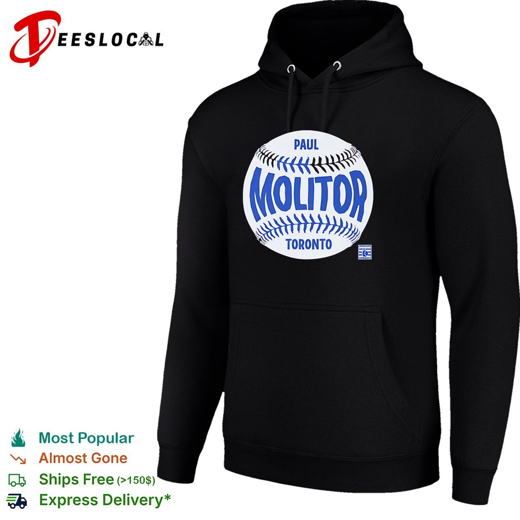 Paul Molitor Toronto Blue Jays baseball vintage shirt