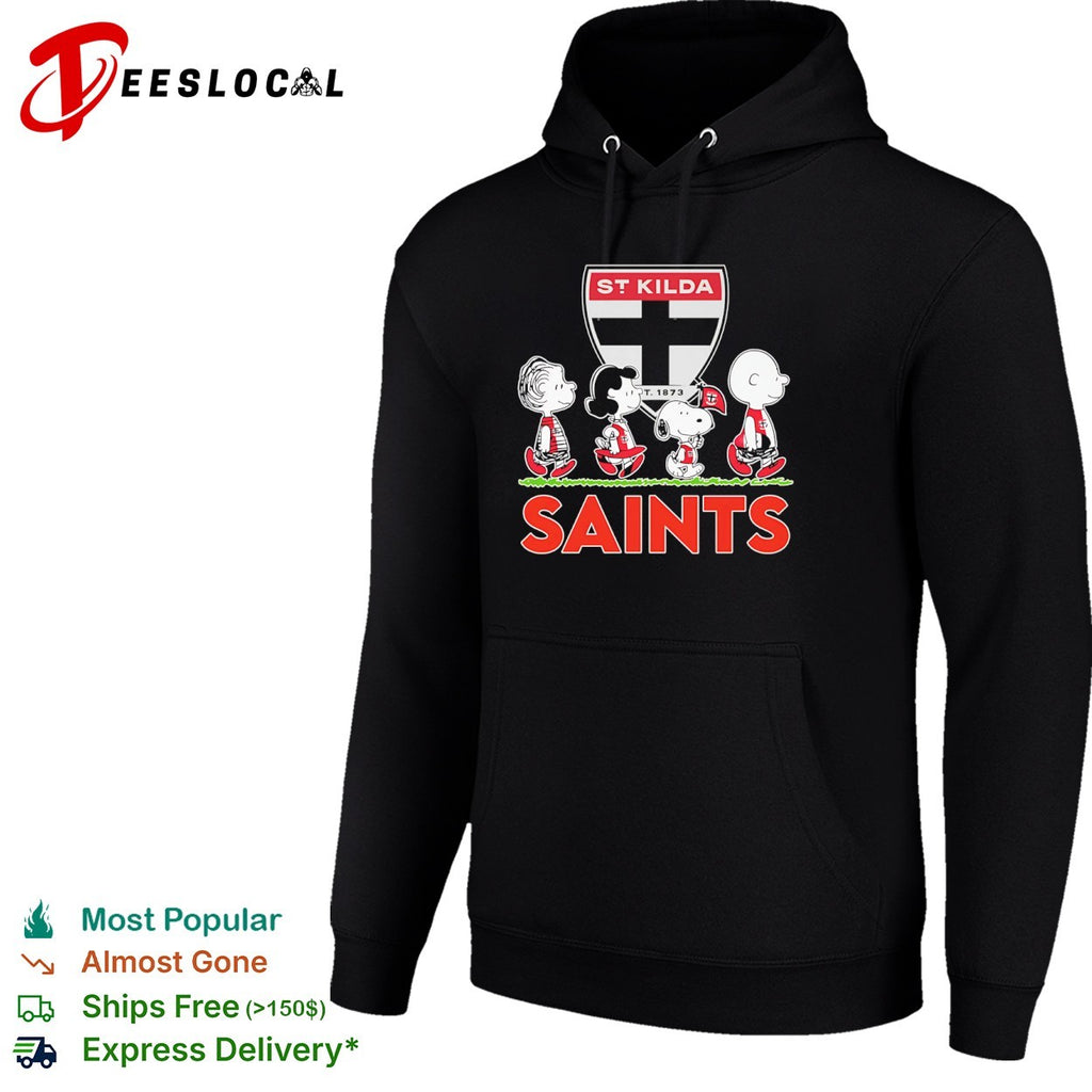 Peanuts St Kilda Saints Afl Logo And Characters shirt
