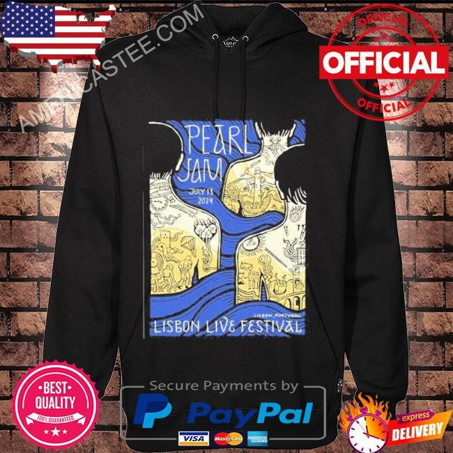 Pearl Jam Lisbon Live Festival In Lisbon Portugal On July 13 2024 shirt