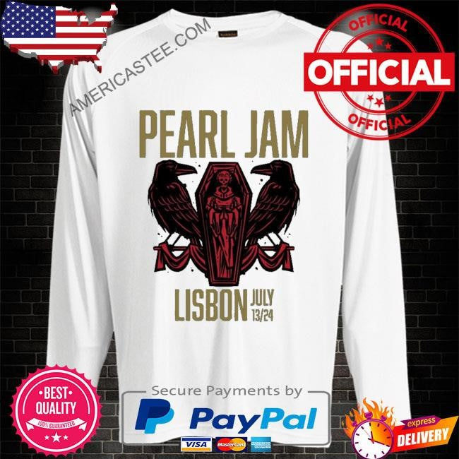 Pearl Jam Lisbon Live Festival July 13 2024 shirt