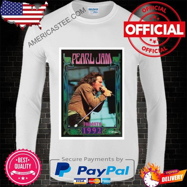 Pearl jam toronto 92 masse shirt
