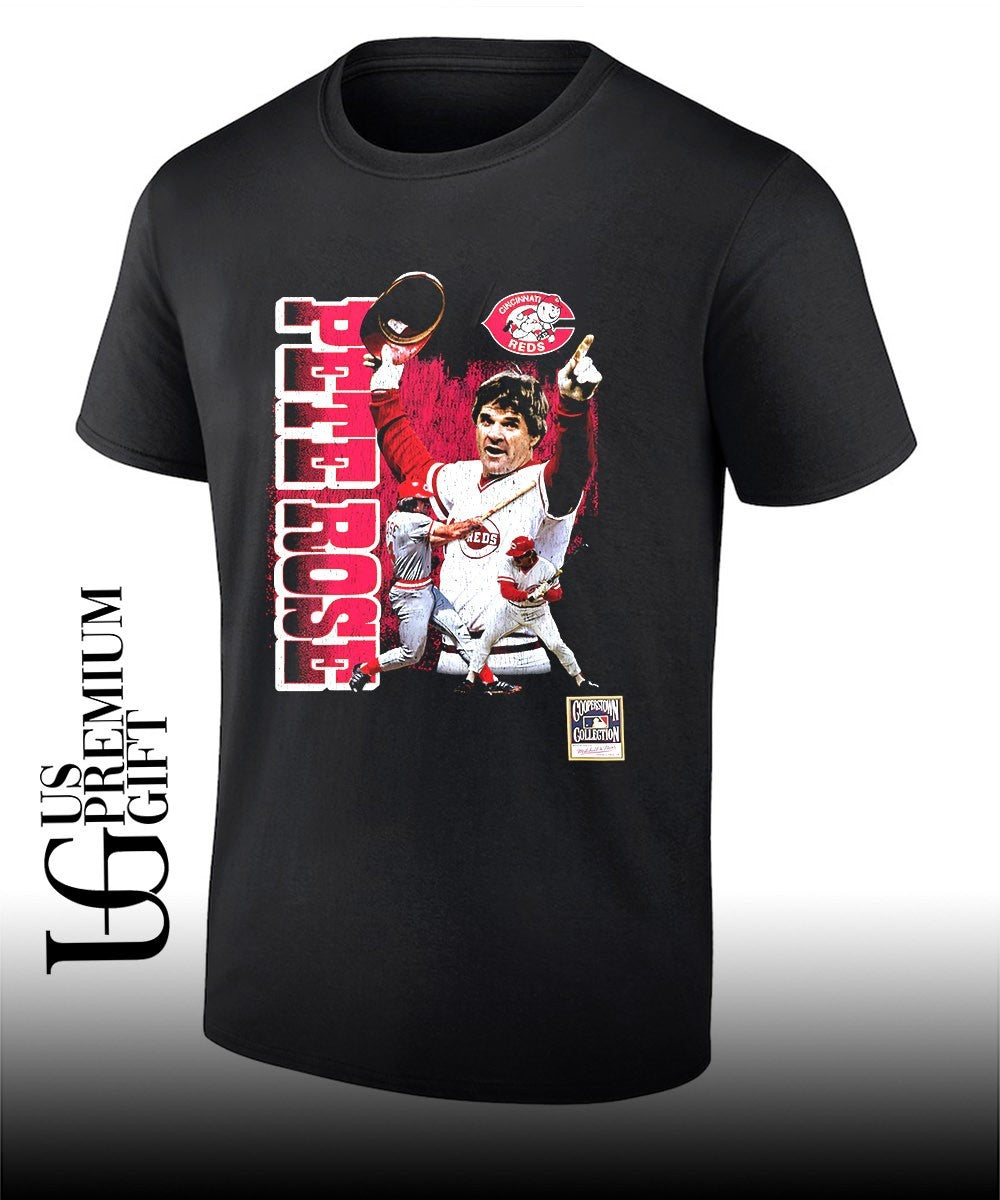 Pete Rose Cincinnati Reds Legendary Collage Player graphic shirt