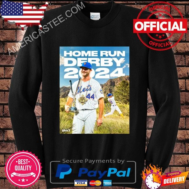Pete alonso has announced that he’ll compete in his fifth consecutive home run derby shirt