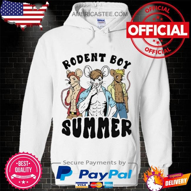 Phil Lester Wearing Rodent Boy Summer Shirt