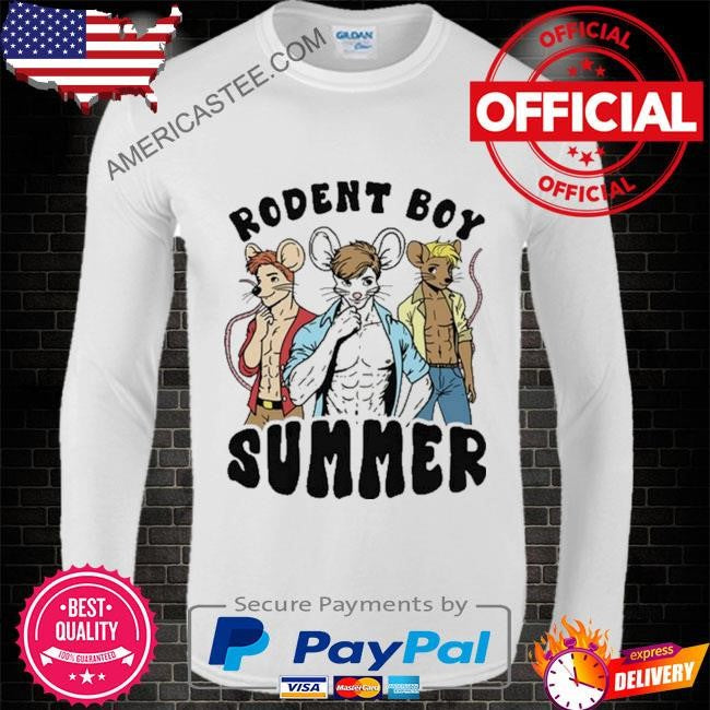 Phil Lester Wearing Rodent Boy Summer Shirt