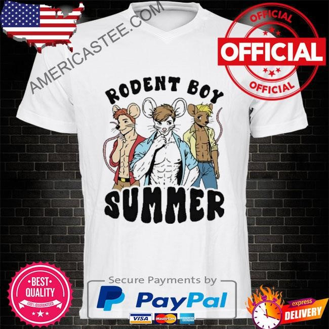 Phil Lester Wearing Rodent Boy Summer Shirt