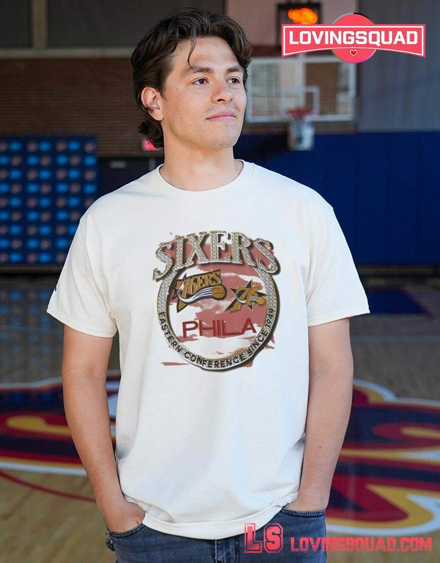 Philadelphia 76ers Hardwood Classics Crown Jewels Shirt