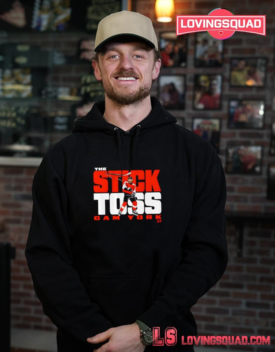 Philadelphia Flyers Cam York The Stick Toss Shirt