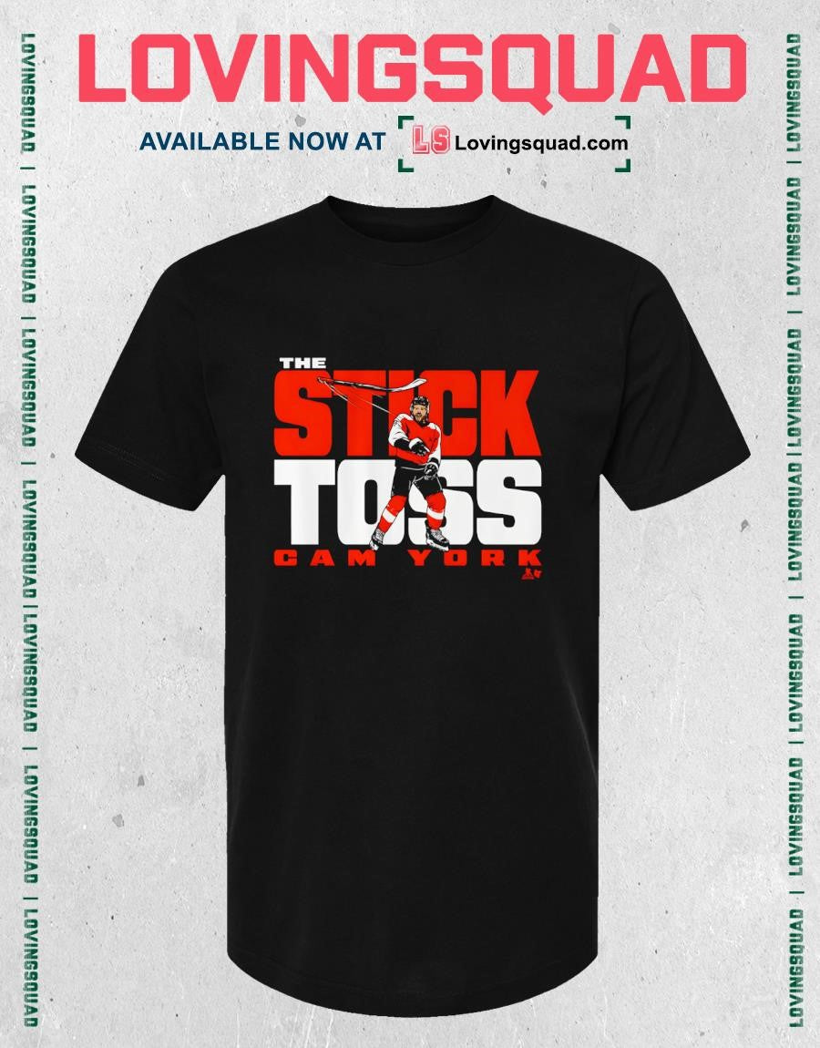 Philadelphia Flyers Cam York The Stick Toss Shirt
