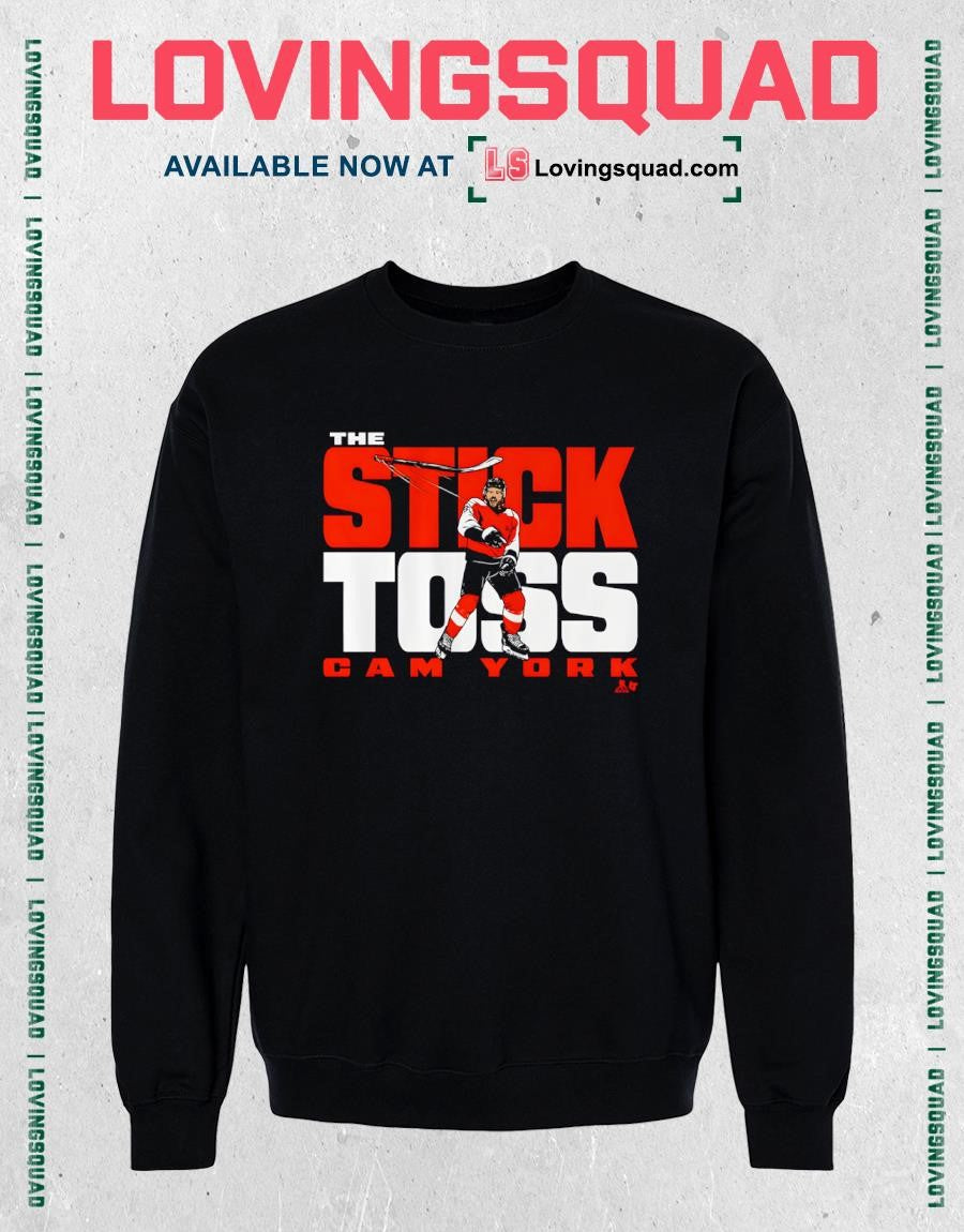 Philadelphia Flyers Cam York The Stick Toss Shirt