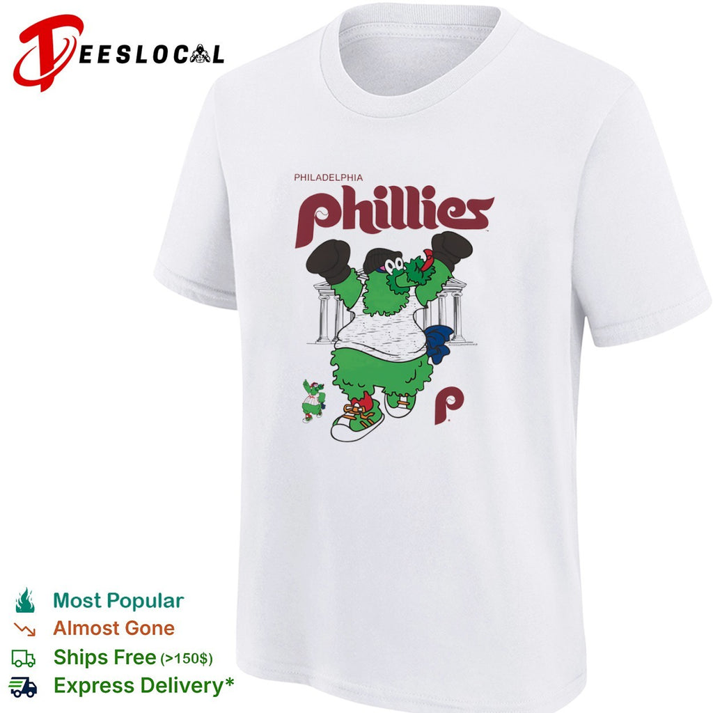 Philadelphia Phillies The Phillie Phanatic Rocky Balboa Philadelphia Museum shirt