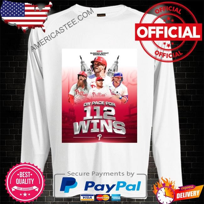 Philadelphia phillies they take on the cardinals on sunday night baseball shirt