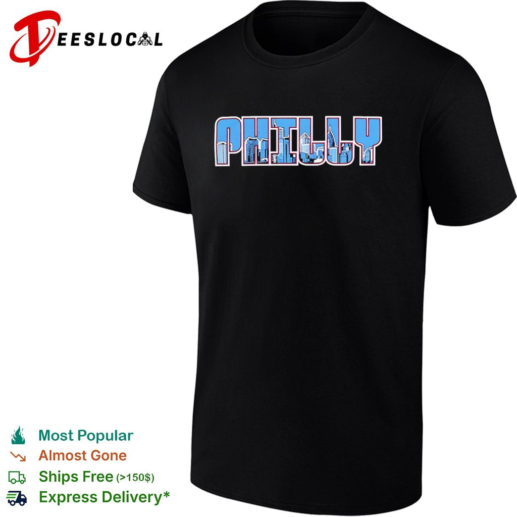 Philly Philadelphia Skyline Cityscape shirt