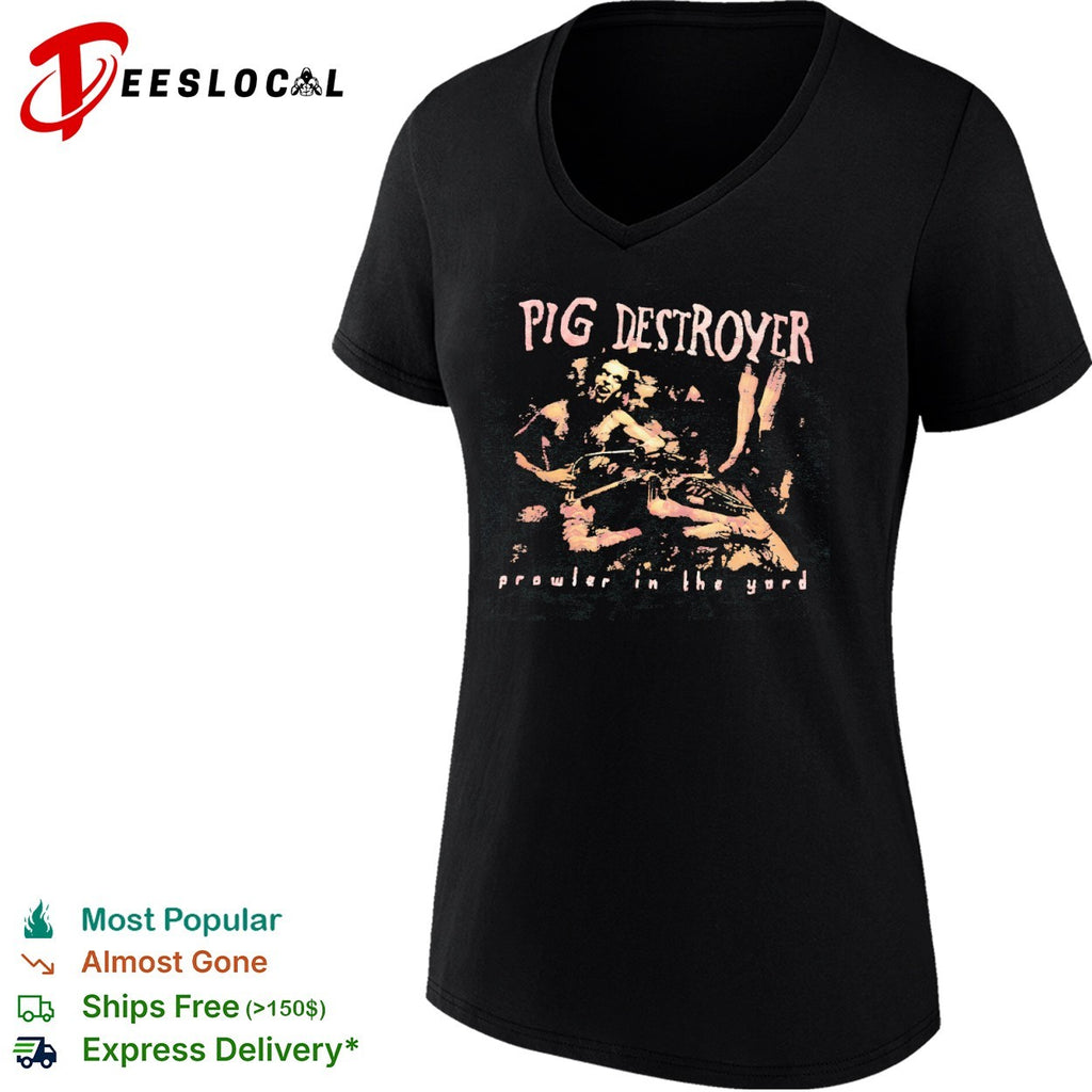 Pig Destroyer grindcore band album art prowler in the yard shirt