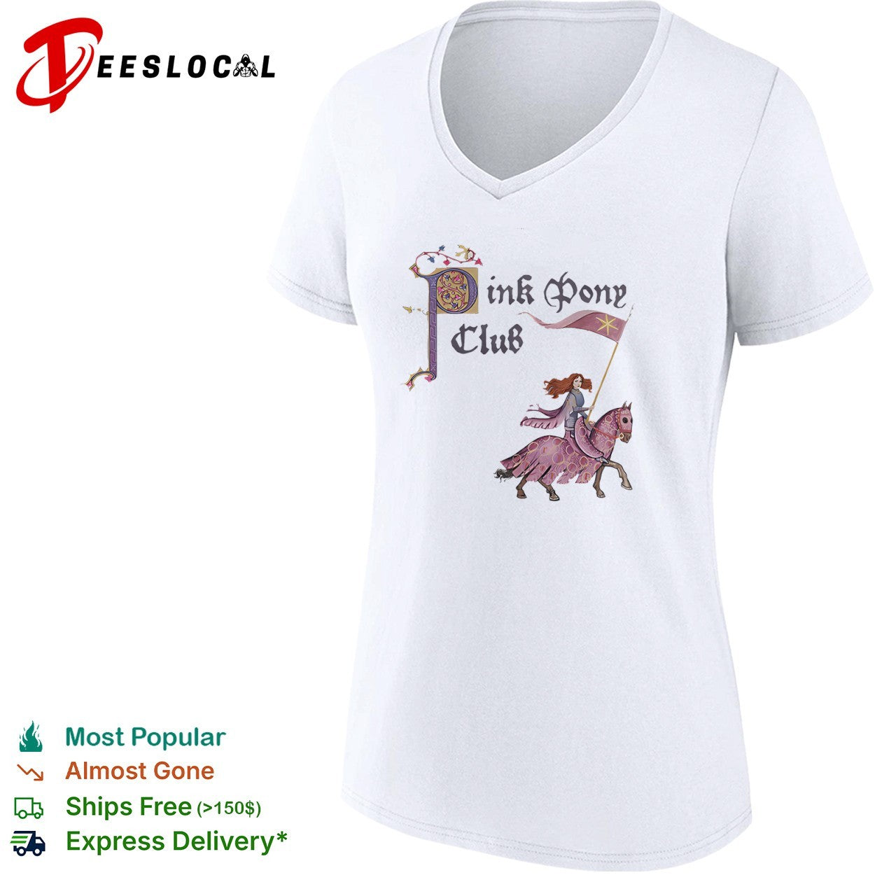 Pink Pony Club Medieval Knight Chappell Roan shirt