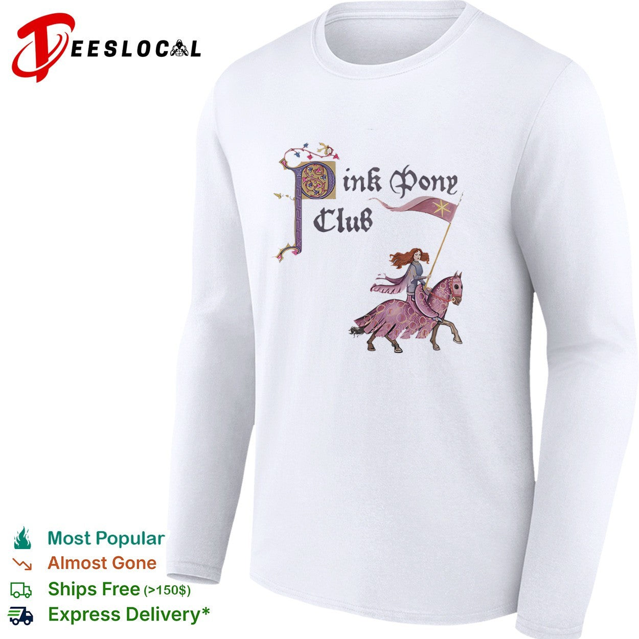 Pink Pony Club Medieval Knight Chappell Roan shirt