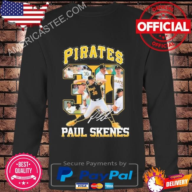 Pirates paul skenes signature shirt
