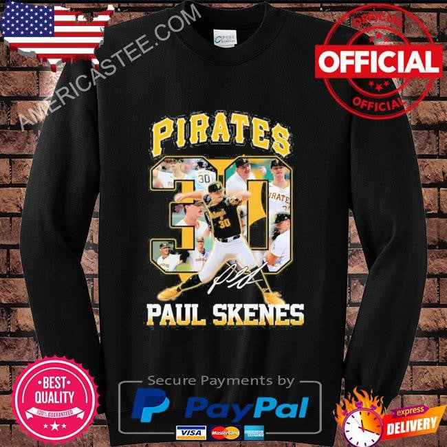 Pirates paul skenes signature shirt