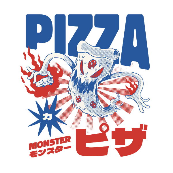 Pizza Food Monster