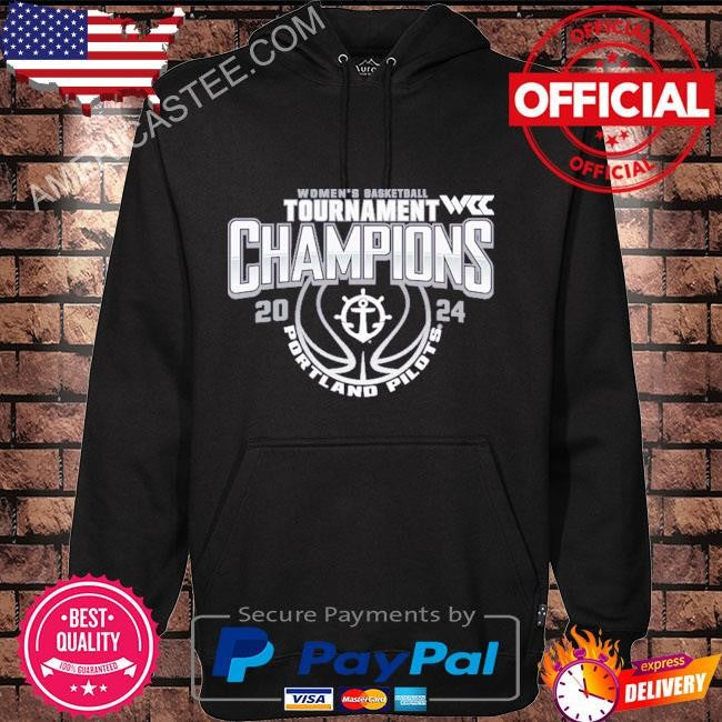 Portland pilots blue 84 unisex 2024 wcc women’s basketball conference tournament champions shirt