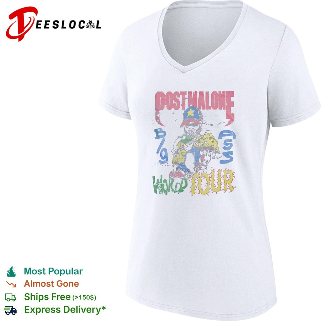 Post Malone Celebrate USA 4th Of July 2026 Big Ass World Tour retro shirt