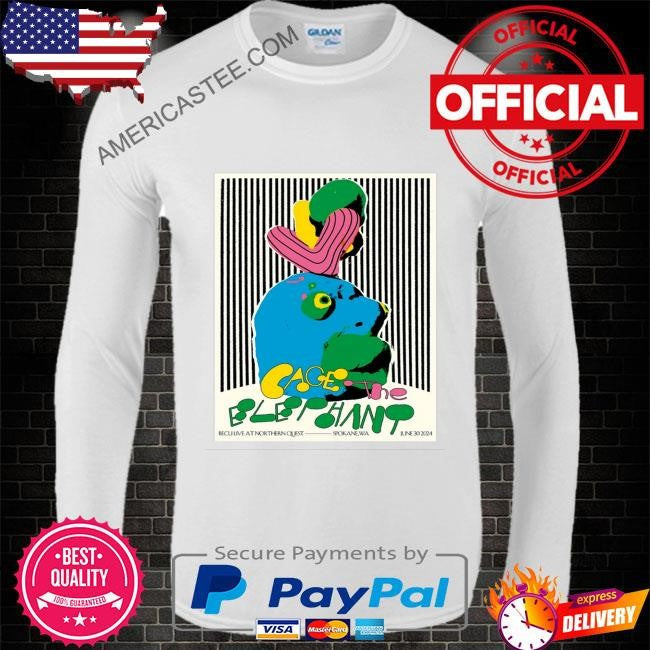 Poster tour cage the elephant on june 30 2024 in airway heights wa shirt