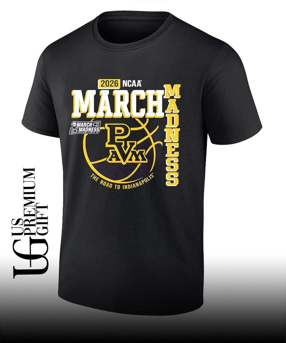 Prairie View A&M Panthers basketball 2026 NCAA March Madness The Road To Indianapolis shirt