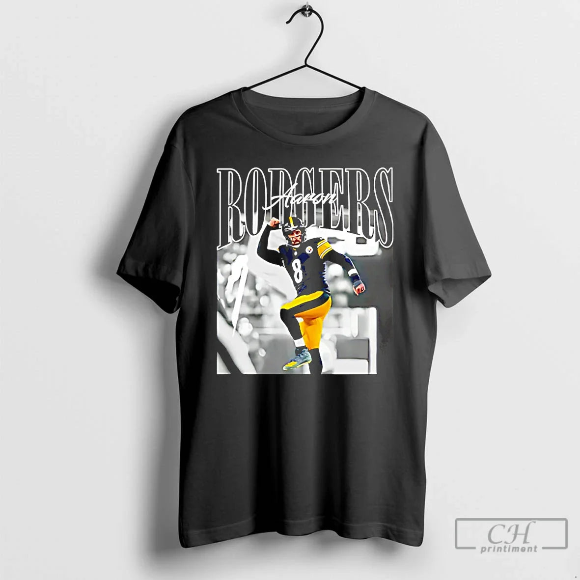 Aaron Rodgers Steelers Jump Vintage T-Shirts, Hoodie, Sweatshirt