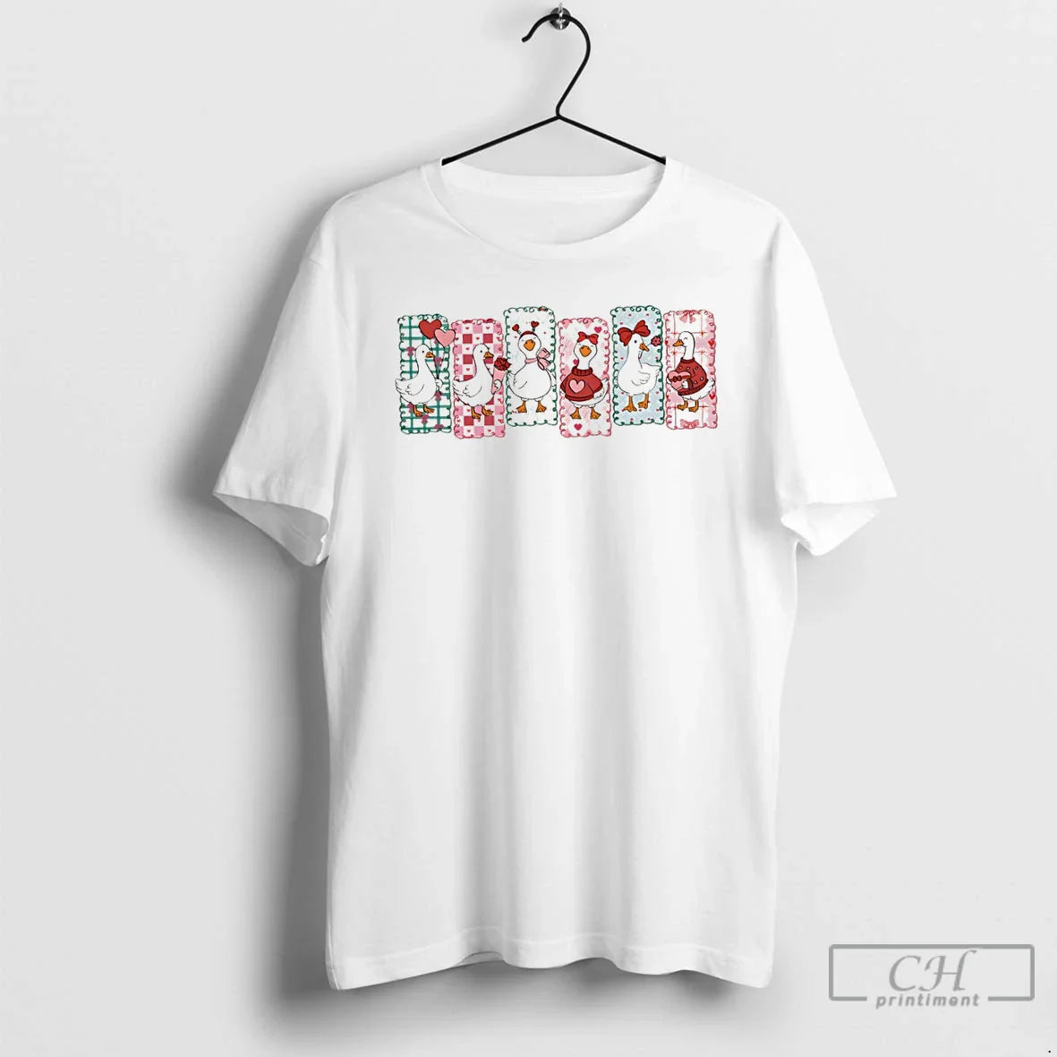 Cute Valentine Goose Coquette T-Shirts, Hoodie, Sweatshirt