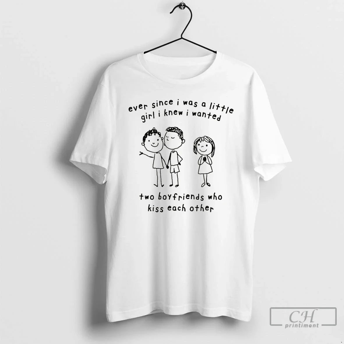 Ever Since I Was Little Girl I Knew I Wanted Two Boyfriends Who T-Shirts, Hoodie, Sweatshirt