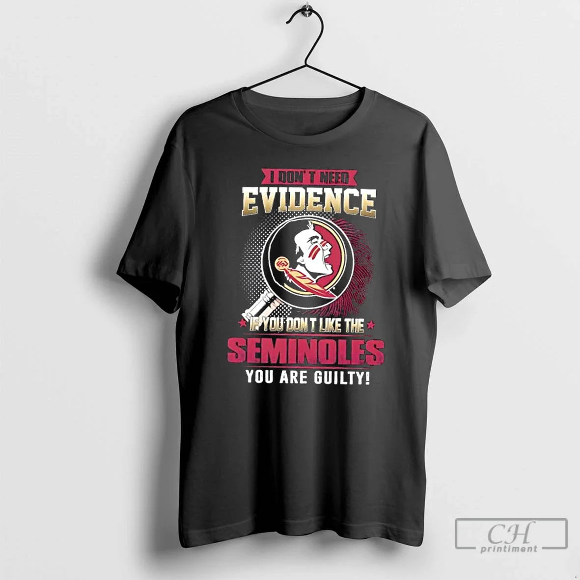 I Dont Need Evidence If You Dont Like Florida State Seminoles You Are T-Shirts, Hoodie, Sweatshirt