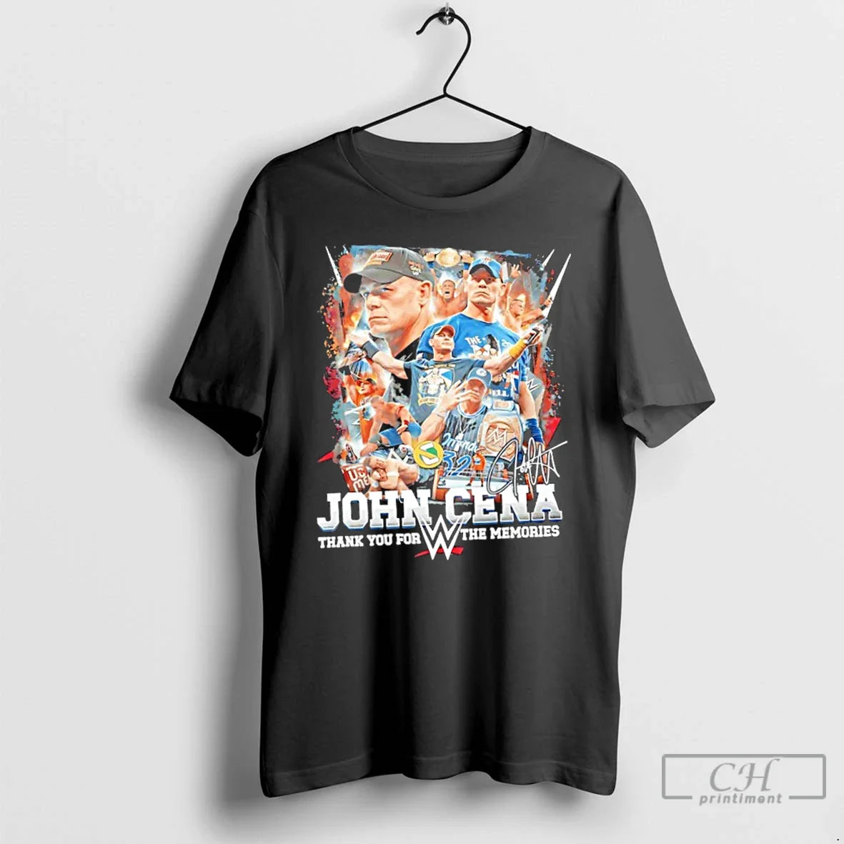 John Cena Thank You Memories Signature T-Shirts, Hoodie, Sweatshirt