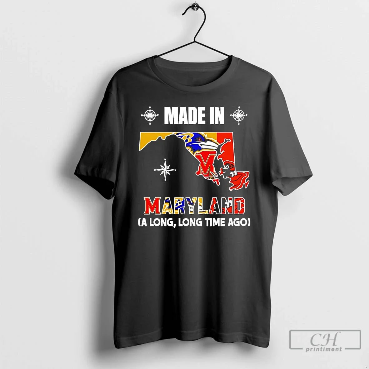 Made Maryland Long Long Time Ago State T-Shirts, Hoodie, Sweatshirt