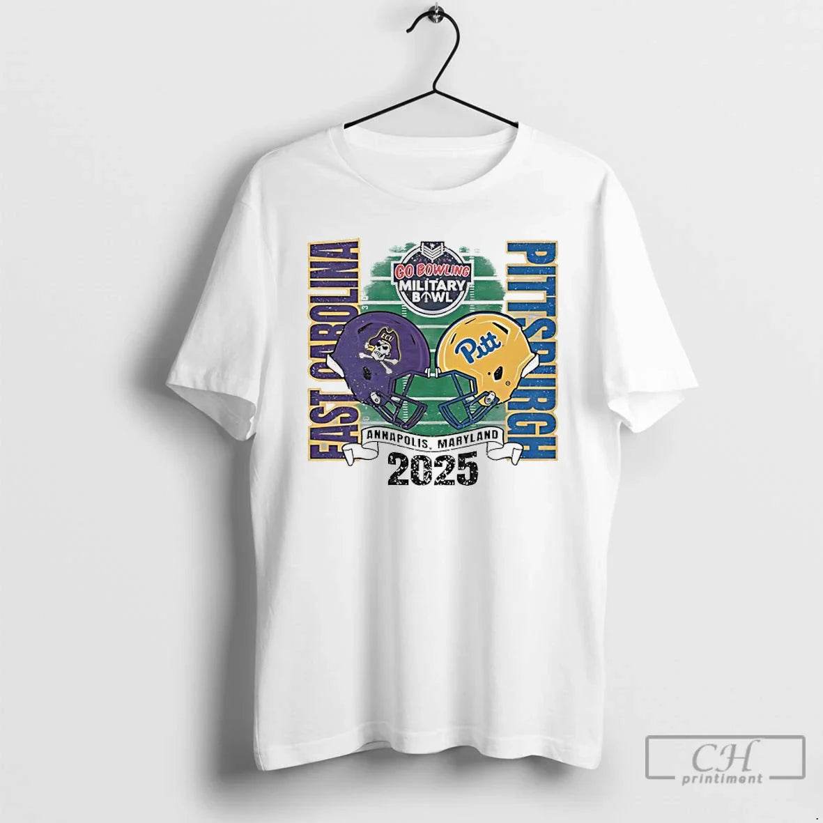 Pitt Panthers Vs East Carolina 84 2025 Military Bowl Head Head T-Shirts, Hoodie, Sweatshirt