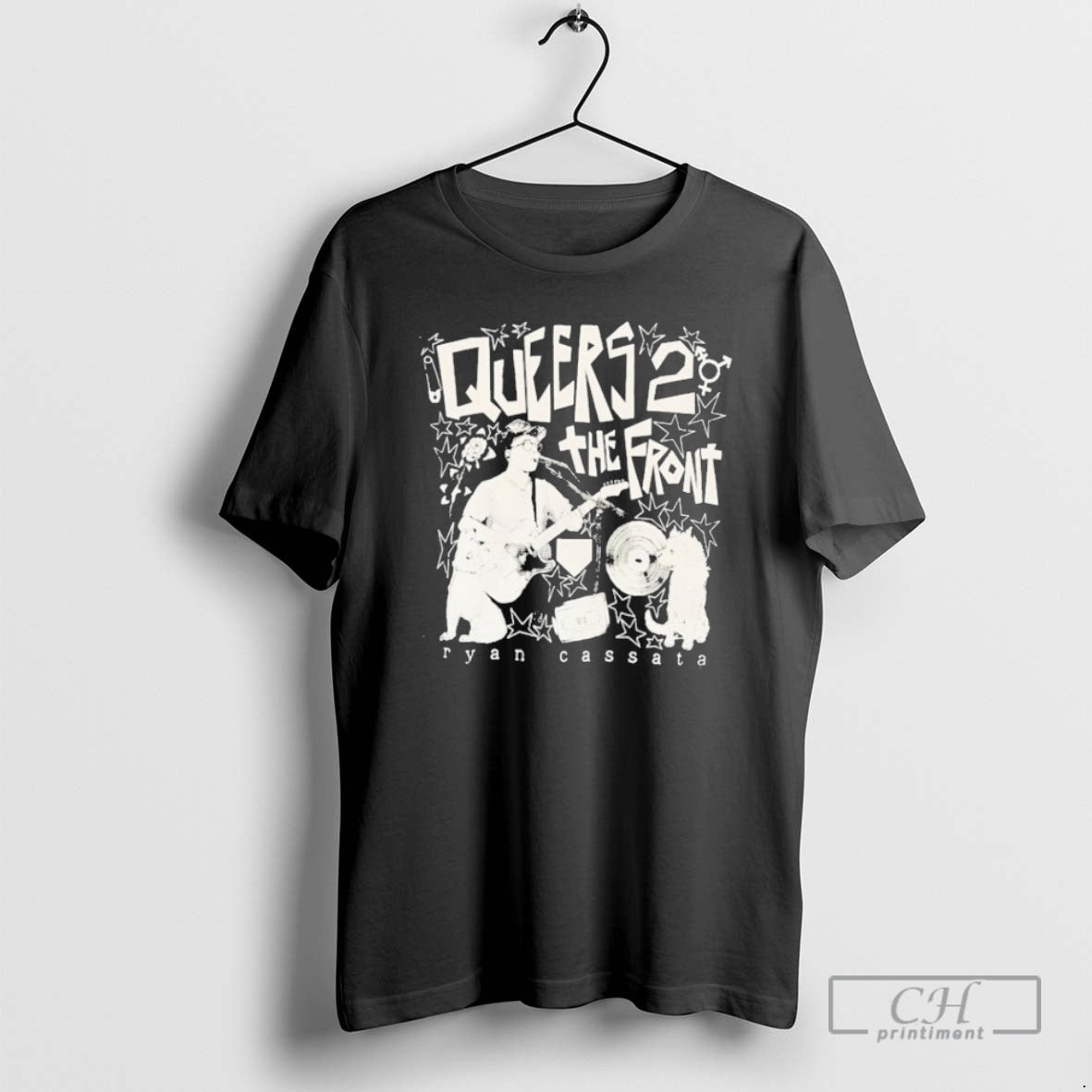 Ryan Cassata Queers Front Shirt T-Shirts, Hoodie, Sweatshirt