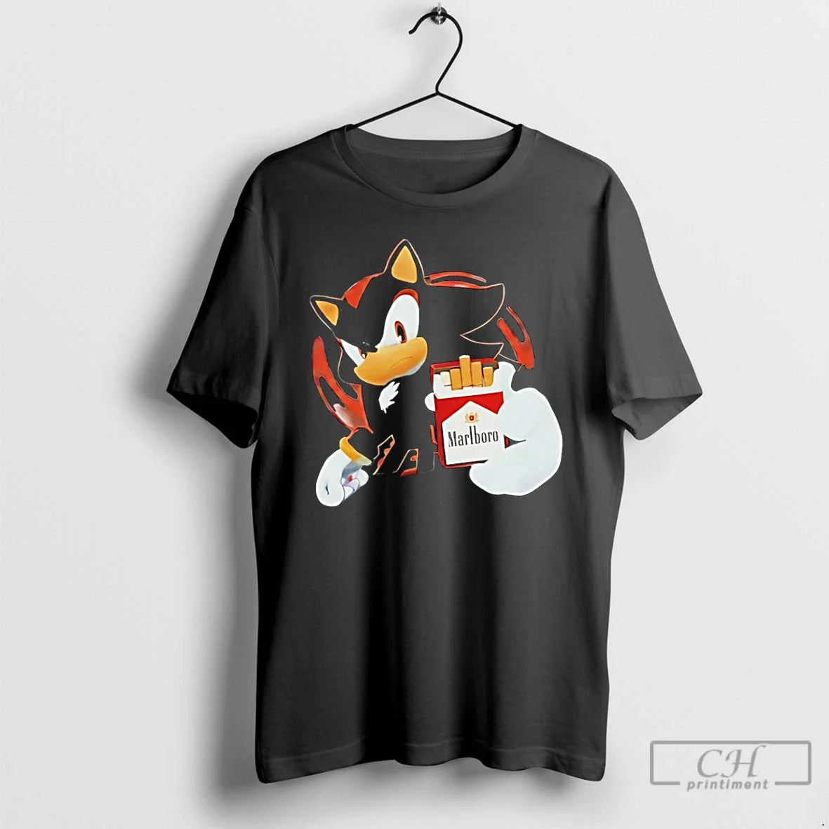 Shadow Hedgehog Marlboro Red Cartoon T-Shirts, Hoodie, Sweatshirt
