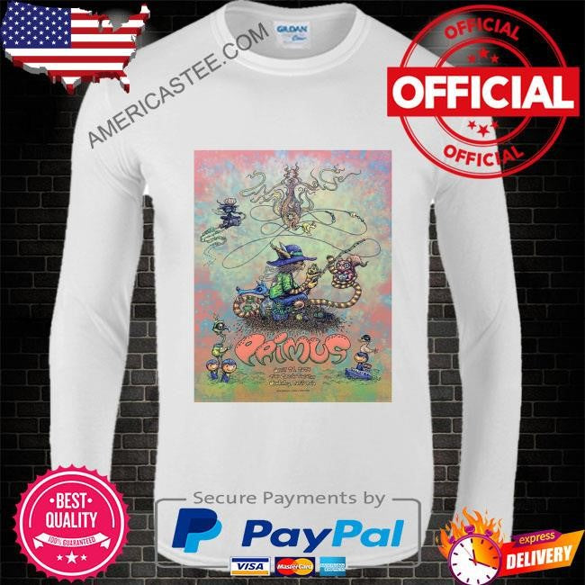 Primus a 60th birthday celebration april 21 2024 the greek theatre berkeley ca poster shirt