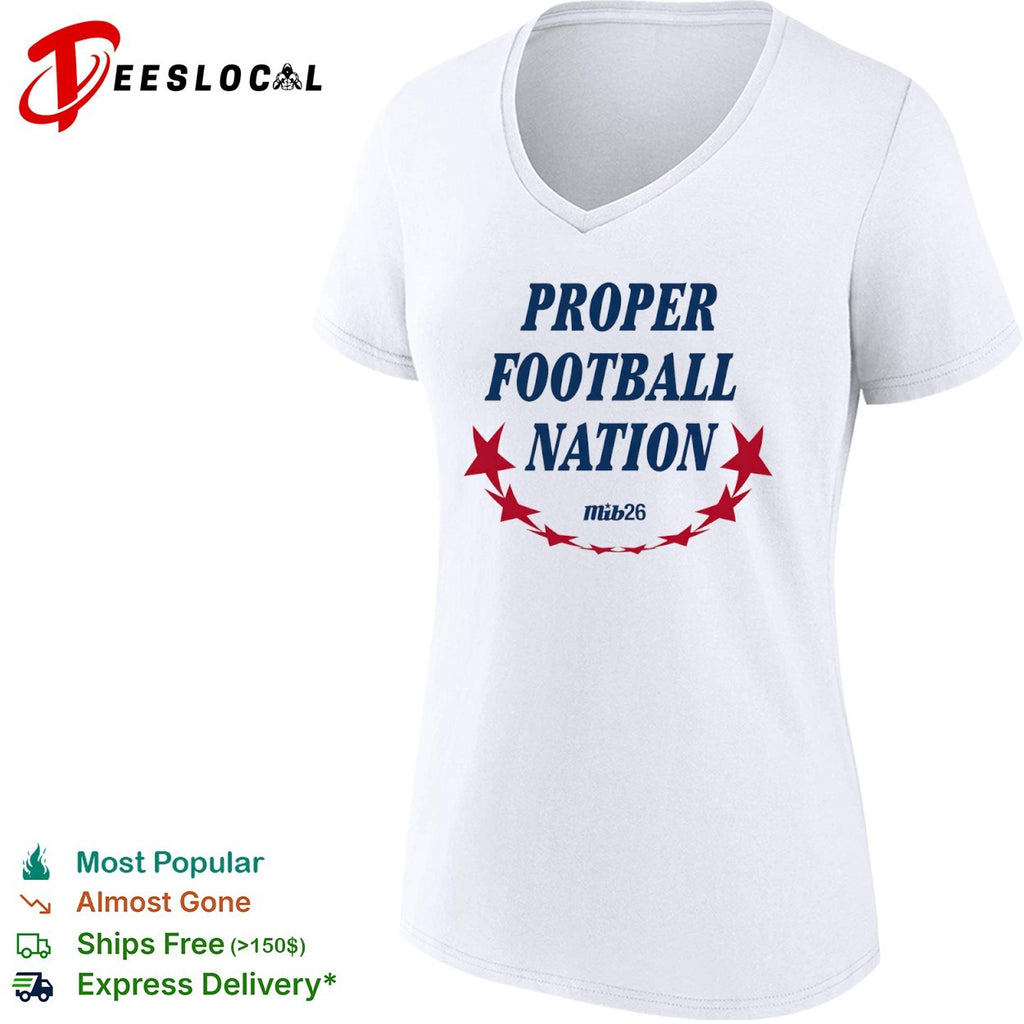 Proper Football Nation shirt