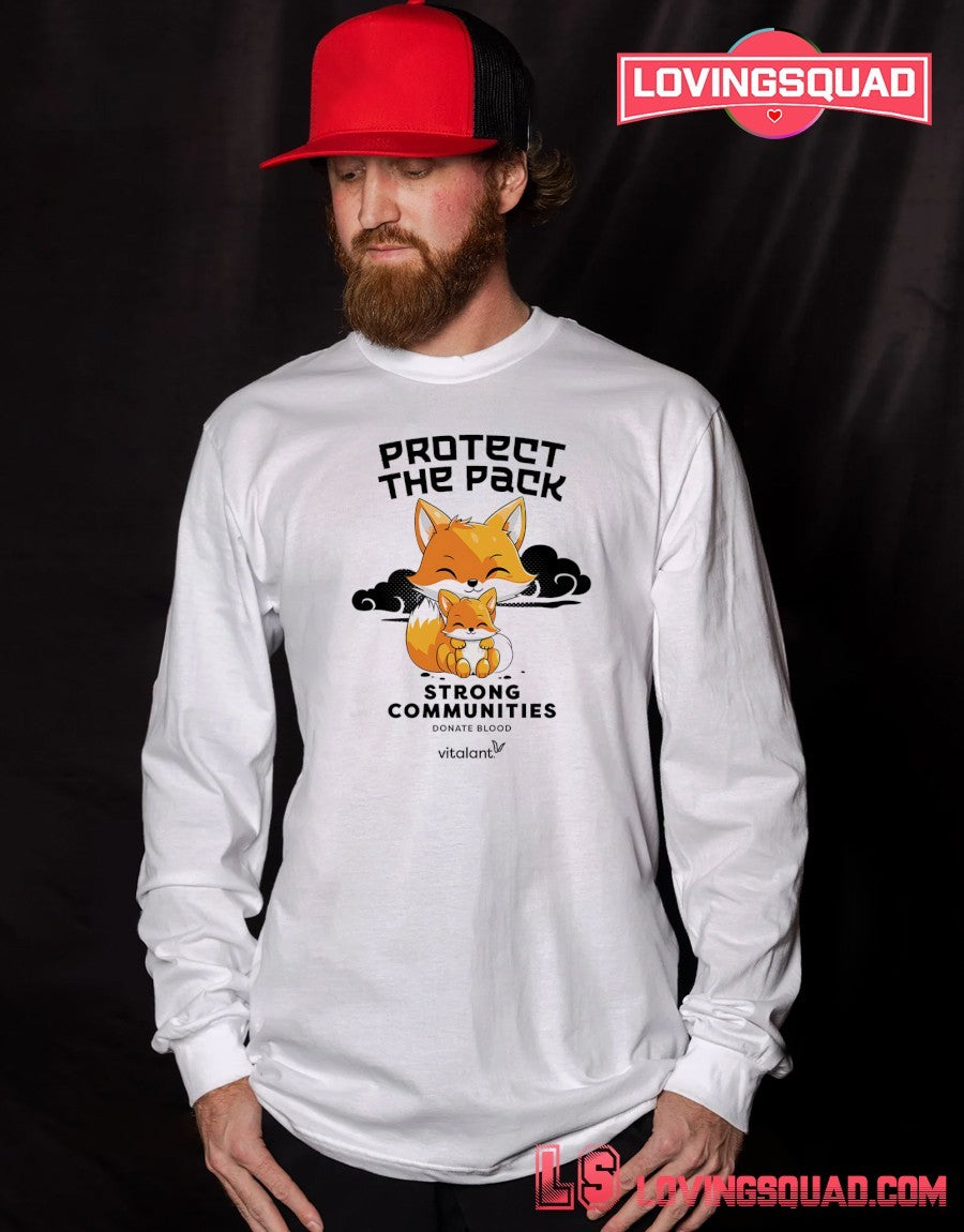 Protect The Pack Strong Communities Donate Blood Vitalant Shirt