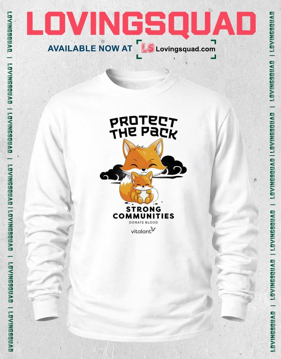 Protect The Pack Strong Communities Donate Blood Vitalant Shirt