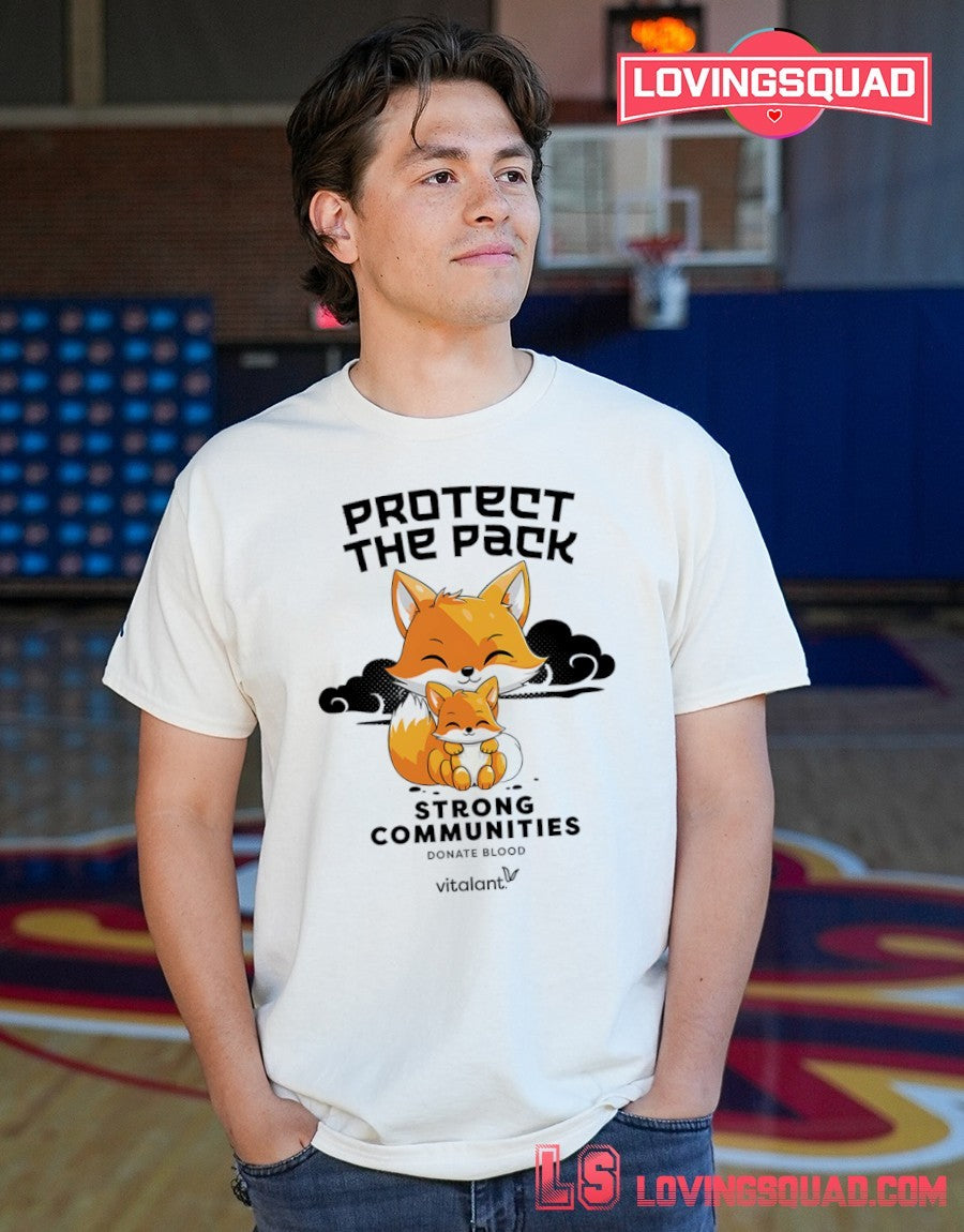 Protect The Pack Strong Communities Donate Blood Vitalant Shirt