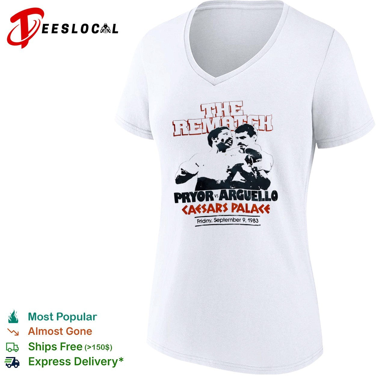 Pryor vs Arguello the rematch shirt