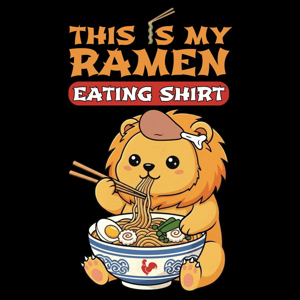 Ramen Shirt Lion Edition