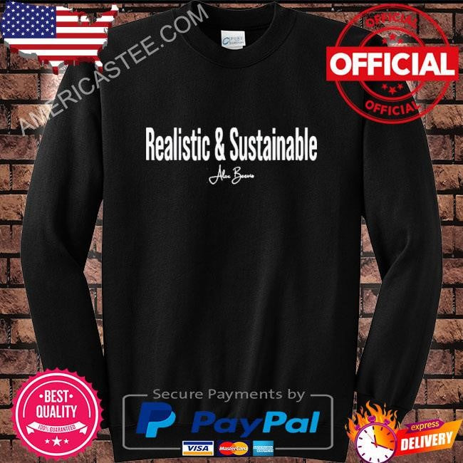Realistic & sustainable alex beevis signature gym shirt