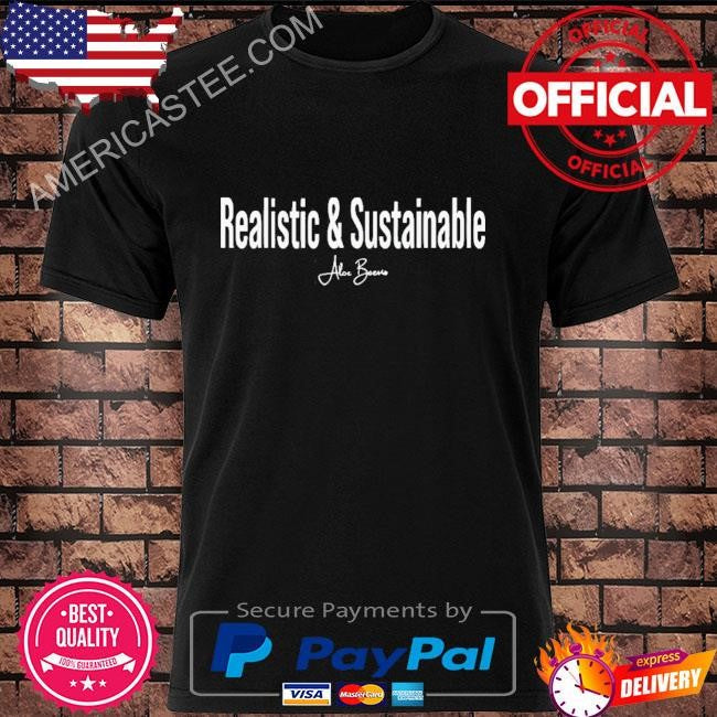 Realistic & sustainable alex beevis signature gym shirt