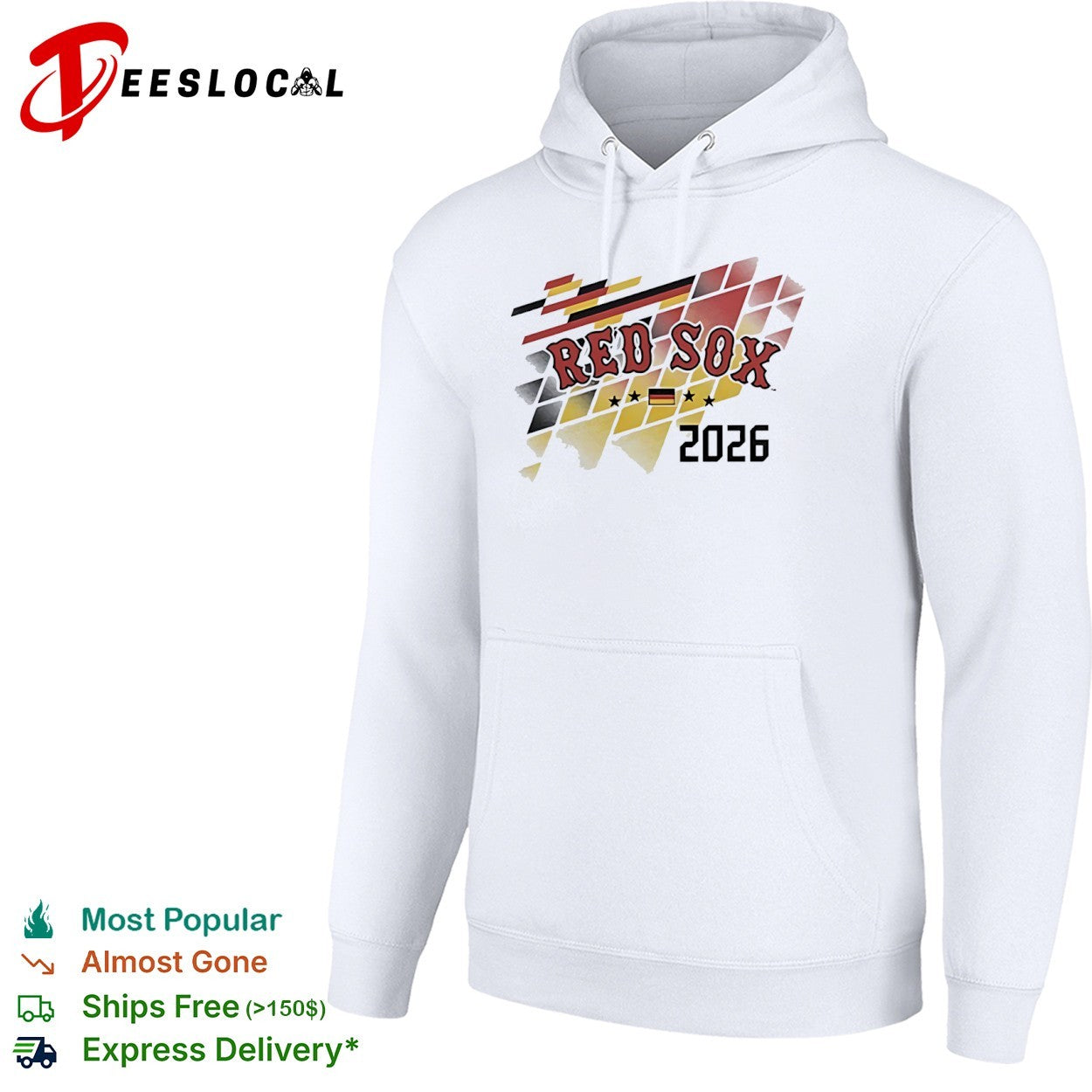Red Sox 2026 Germany Flag International Series MLB Professional Baseball Team shirt